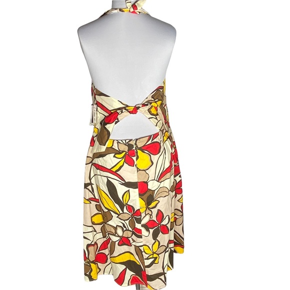 R & K Originals Floral Halter Dress New Size 16 - Picture 2 of 11